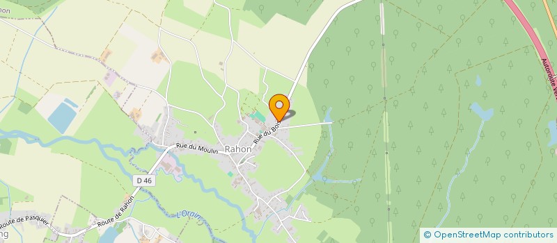 localisation de l'entreprise HPM  RAHON