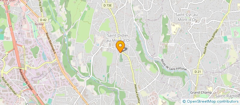 localisation de l'entreprise HPM  SAINT-DIDIER-AU-MONT-D OR