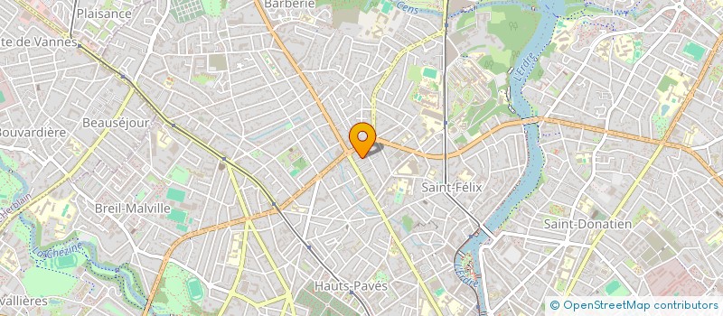 localisation de l'entreprise HPM  NANTES