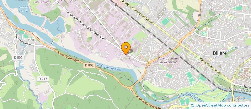 localisation de l'entreprise HPM64 à LONS