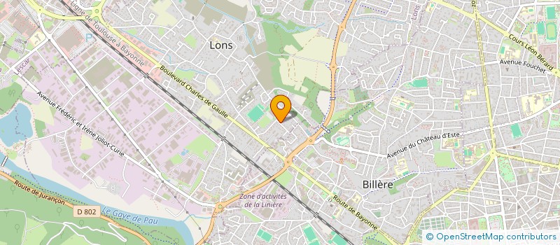 localisation de l'entreprise HPMO à LONS