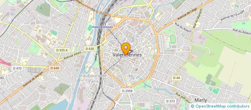 localisation de l'entreprise HPMP à SAINT-QUENTIN