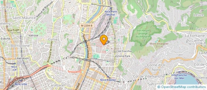 localisation de l'entreprise HPN SECURITE à NICE