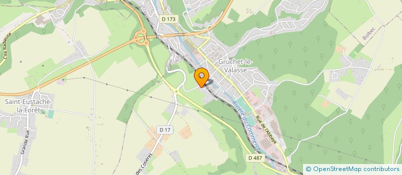 localisation de l'entreprise HPO  SAINT-ANTOINE-LA-FORET