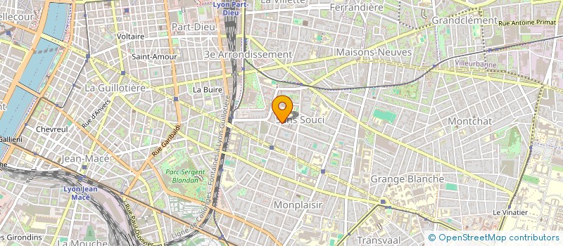 localisation de l'entreprise HPP  LYON