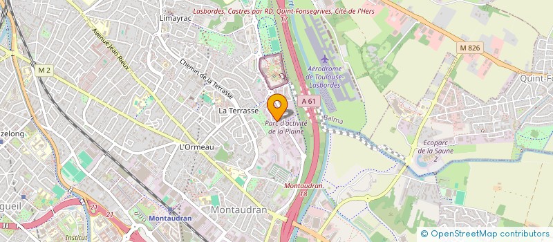 localisation de l'entreprise HPP 8  TOULOUSE