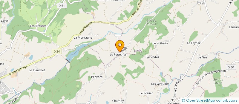 localisation de l'entreprise HPP DEVELOPPEMENT  GREZIEU-LE-MARCHE