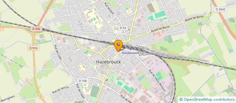 localisation de l'entreprise HPP MARISA à HAZEBROUCK
