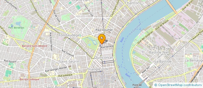 localisation de l'entreprise HPRACING33  BORDEAUX