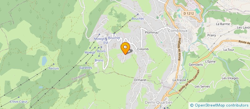 localisation de l'entreprise HPRE IMMOBILIER  COMBLOUX