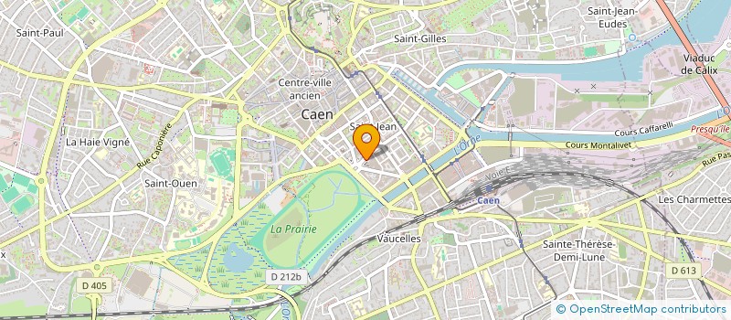 localisation de l'entreprise HPRH à CAEN
