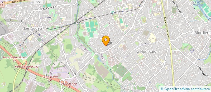 localisation de l'entreprise HPS  REZE