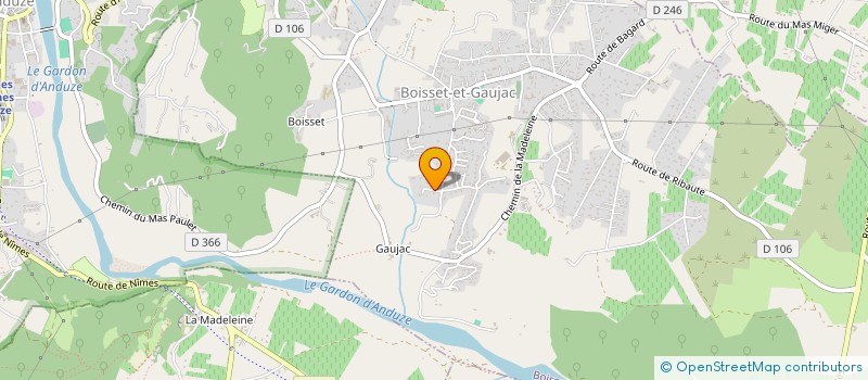 localisation de l'entreprise HPS  BOISSET-ET-GAUJAC