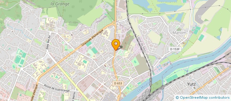 localisation de l'entreprise HPS  THIONVILLE