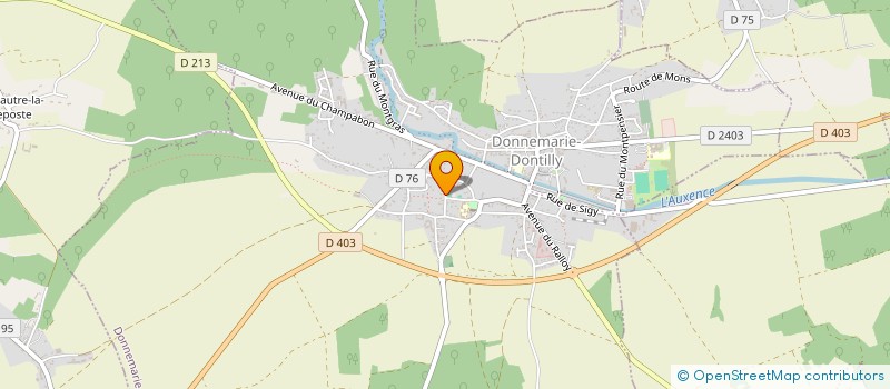 localisation de l'entreprise HPS (HENETTE PROTECTION SERVICES)  VINNEUF