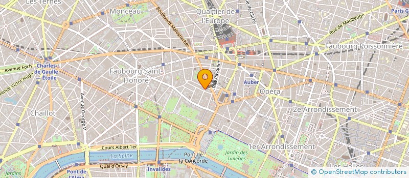 localisation de l'entreprise HPS INTERNATIONAL à PARIS