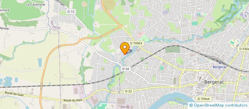 localisation de l'entreprise HPSG à BERGERAC
