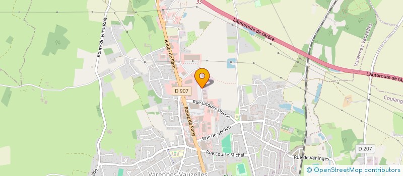 localisation de l'entreprise HPT & COMPAGNIE  SOUGY-SUR-LOIRE