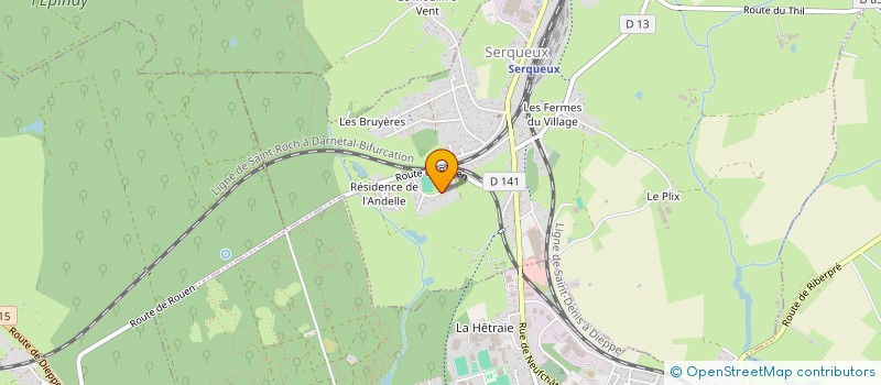localisation de l'entreprise HPTP à SERQUEUX
