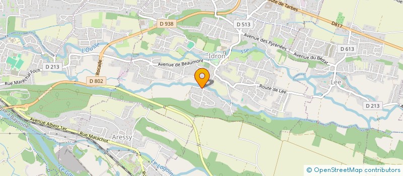 localisation de l'entreprise HPVC  IDRON