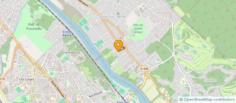 localisation de l'entreprise HPW CONSULTING à SOISY-SUR-SEINE
