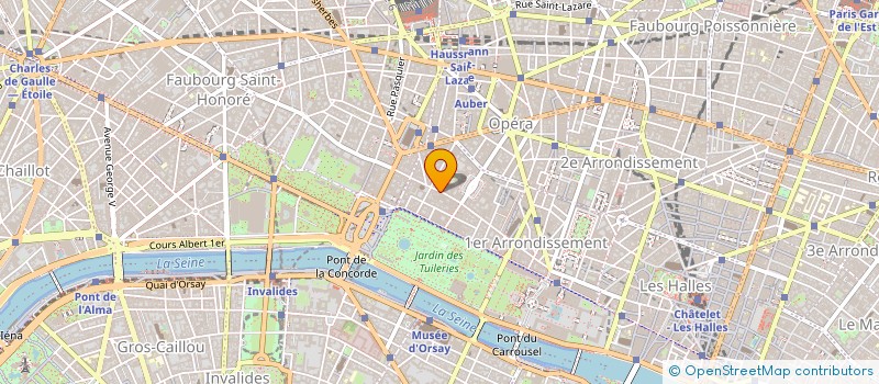 localisation de l'entreprise HQ COLOUR PAPER FRANCE à PARIS