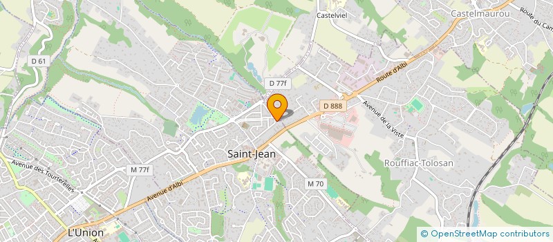 localisation de l'entreprise HQHM à SAINT-JEAN