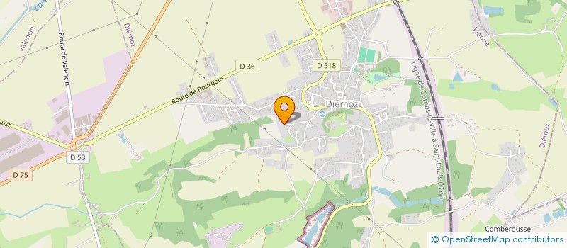 localisation de l'entreprise HQI CONSULTING  DIEMOZ