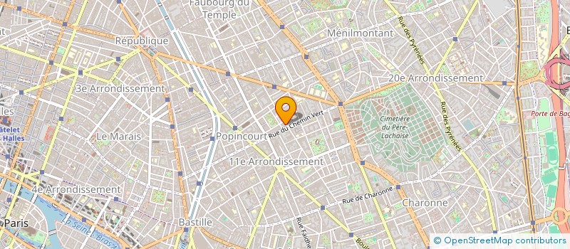 localisation de l'entreprise HQL 898 à PARIS
