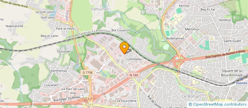 localisation de l'entreprise HQS CONSEILS  RENNES