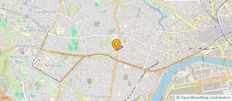 localisation de l'entreprise HQT à NANTES