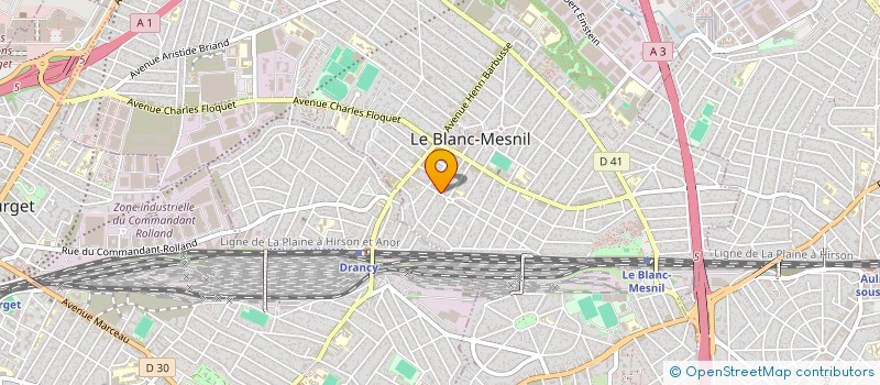 localisation de l'entreprise HQZ à LE BLANC-MESNIL