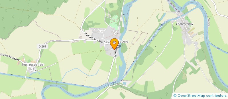 localisation de l'entreprise HR  SOING-CUBRY-CHARENTENAY