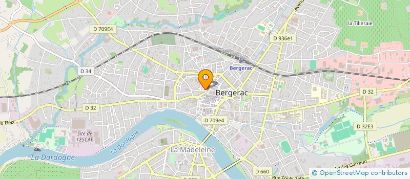 localisation de l'entreprise HR à BERGERAC