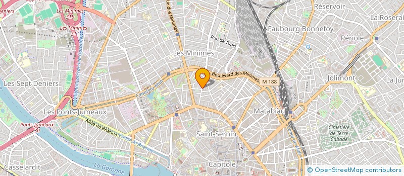 localisation de l'entreprise HR à TOULOUSE