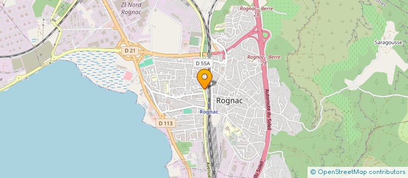 localisation de l'entreprise HR à ROGNAC