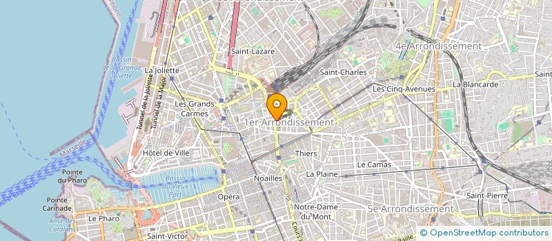 localisation de l'entreprise HR AUTO à MARSEILLE