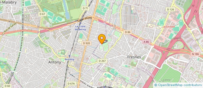 localisation de l'entreprise HR BATIMENT IDF  FRESNES