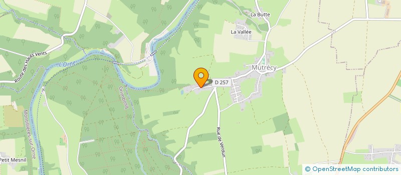 localisation de l'entreprise HR BUILD  LAIZE-CLINCHAMPS