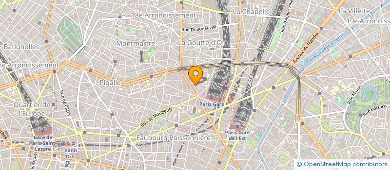 localisation de l'entreprise HR COIFURE  PARIS