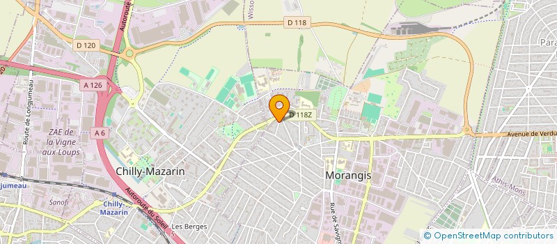 localisation de l'entreprise HR CONSEIL à MORANGIS