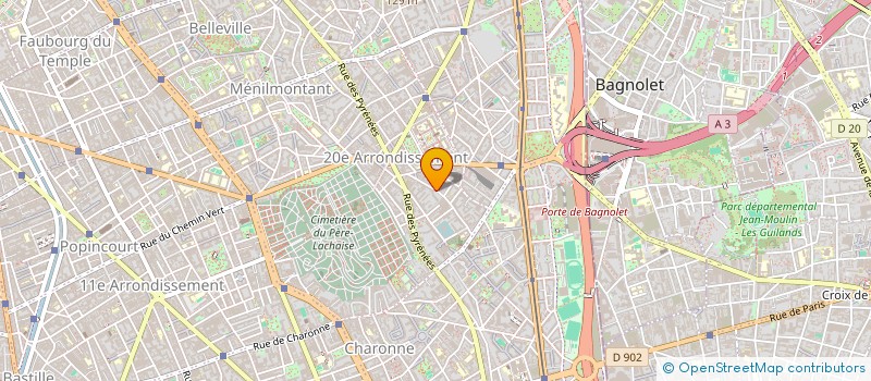 localisation de l'entreprise HR DECORATION  PARIS