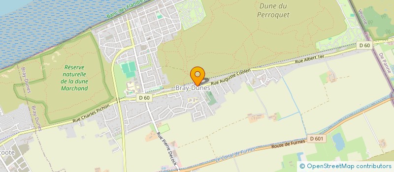 localisation de l'entreprise HR DENTAIRE  BRAY-DUNES