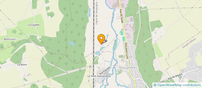 localisation de l'entreprise HR FINANCE à NASSANDRES SUR RISLE