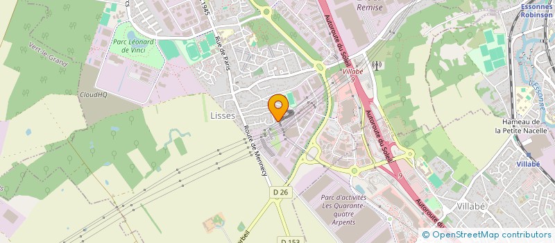 localisation de l'entreprise HR FOOD à LISSES