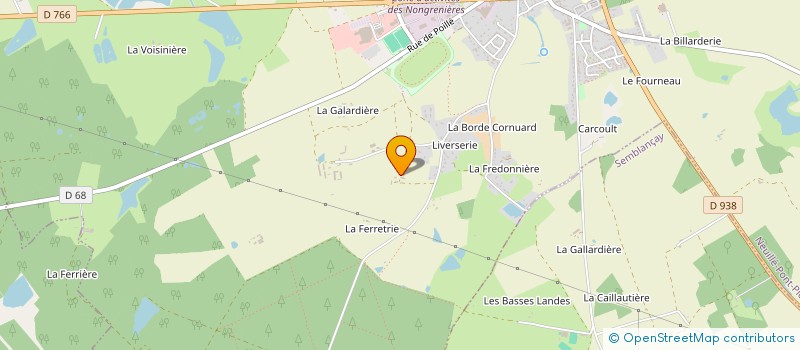 localisation de l'entreprise HR INVEST  SEMBLANCAY