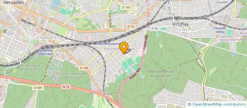 localisation de l'entreprise HR LEADERSHIP à VERSAILLES