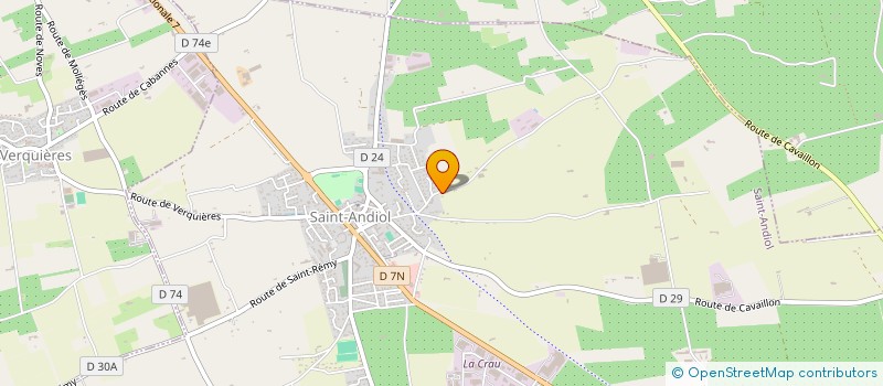 localisation de l'entreprise HR PROJECT MANAGEMENT  SAINT-ANDIOL