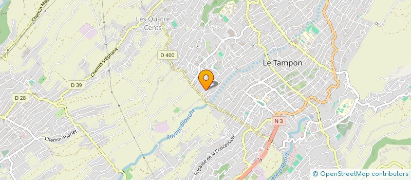 localisation de l'entreprise HR SERVICES à LE TAMPON