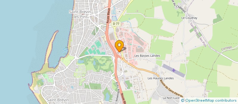 localisation de l'entreprise HR SOLAR à SAINT-BREVIN-LES-PINS
